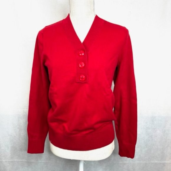 Jones New York Signature Sweaters - Jones New York V-Neck Sweater